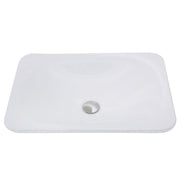 Nantucket Sinks DI-2114-R 21" Rectangular Drop-In Ceramic Vanity Sink DI-2114-R (image 2)
