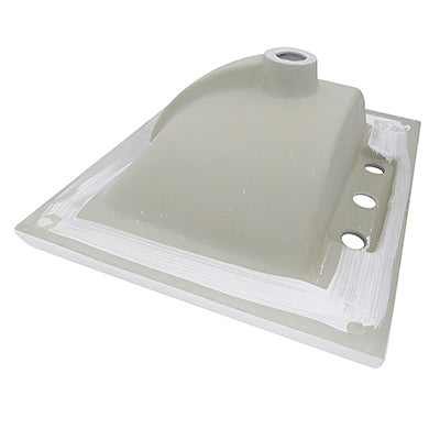 Nantucket Sinks DI-2418 23" Rectangular Drop-In Ceramic Vanity Sink DI-2418-R8