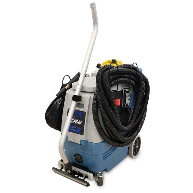 EDIC CR2 Touch Free Restroom Cleaning System 2700RC front view loaded with wand.