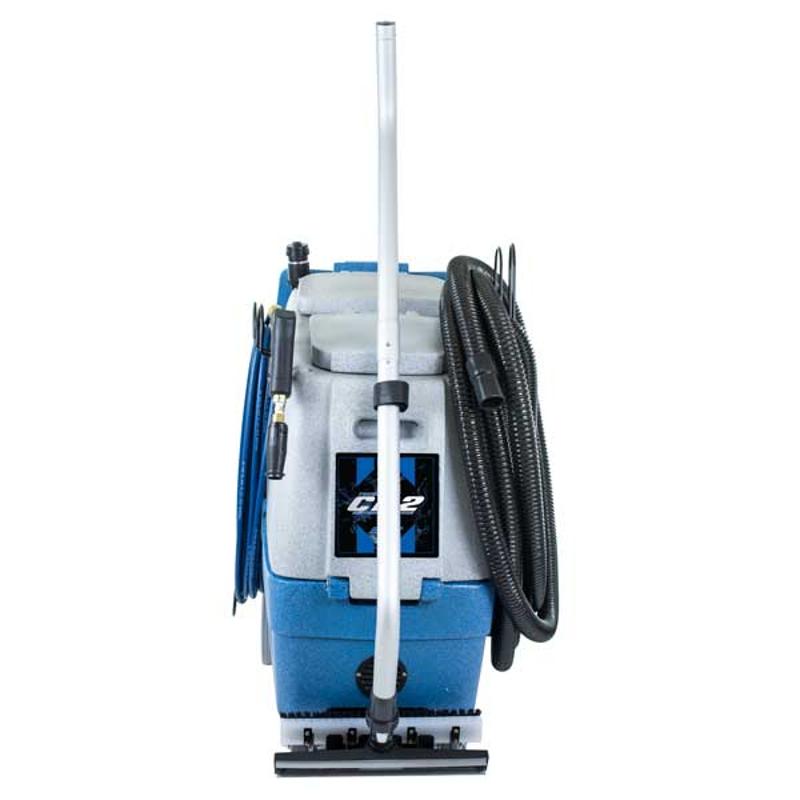 EDIC CR2 Touch Free Restroom Cleaning System 2700RC front view loaded.