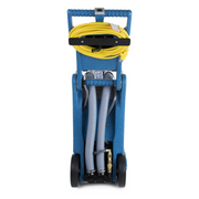 EDIC Fivestar Series Self-Contained Carpet Extractor rear view with yellow cord.
