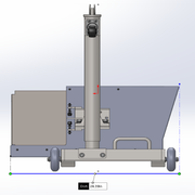 EDIC PTAC Cleaning Cradle depth measurement.