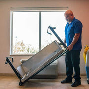 EDIC PTAC Cleaning Cradle lifting operation.