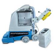 EDIC Supernova Self-Contained Carpet Extractors right side view with tank removed.