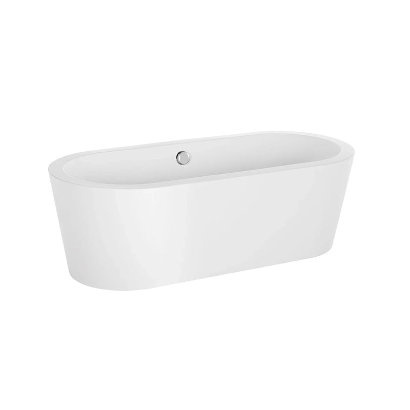 Empava 59" Freestanding Soaking Tub with Center Drain | EMPV-59FT1505