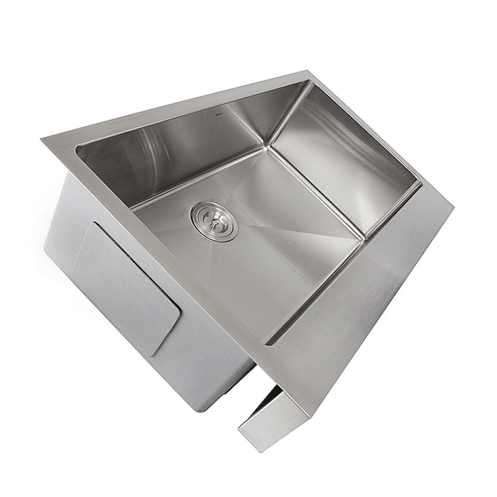 Nantucket Sinks EZApron30 Patented Design Stainless Steel Apron Sink