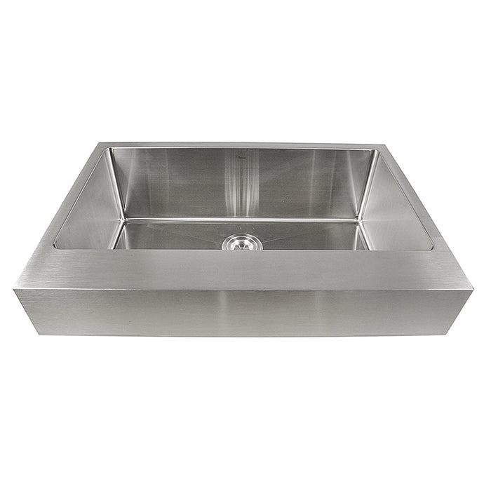 Nantucket Sinks EZApron30 Patented Design Stainless Steel Apron Sink