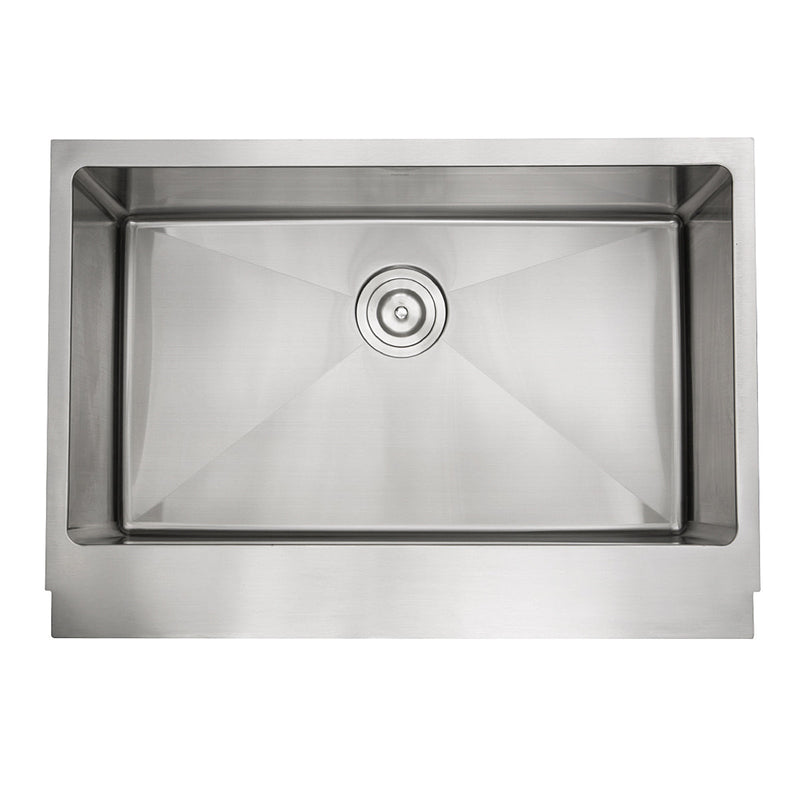 Nantucket Sinks EZApron30 Patented Design Stainless Steel Apron Sink (image 4)