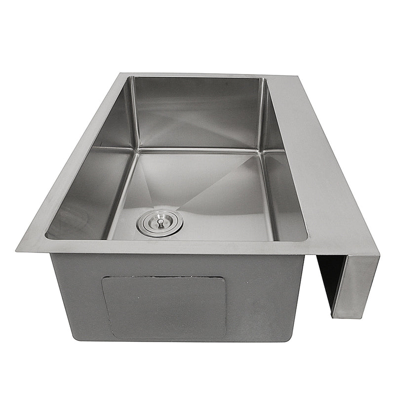 Nantucket Sinks EZApron30 Patented Design Stainless Steel Apron Sink (image 5)