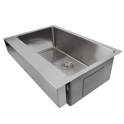 Nantucket Sinks EZApron30 Patented Design Stainless Steel Apron Sink