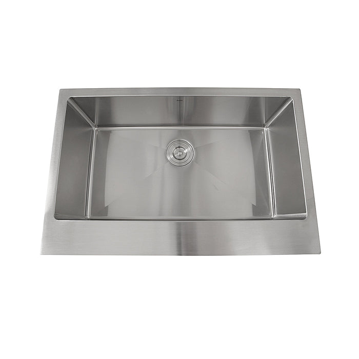 Nantucket Sinks Patented Undermount Stainless Steel Kitchen Sink Apron Front