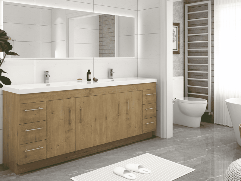 Elsa Freestanding Bathroom Vanity with Reinforced Acrylic Sink (image 4)