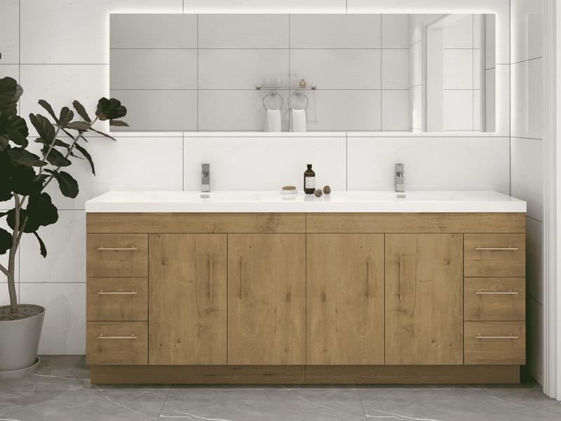 Elsa Freestanding Bathroom Vanity with Reinforced Acrylic Sink (image 1)