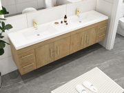 Elsa Wall Mounted Floating Bathroom Vanity with Reinforced Acrylic Sink (image 3)