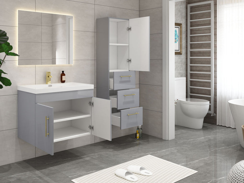 Elsa Wall Mounted Side Cabinet