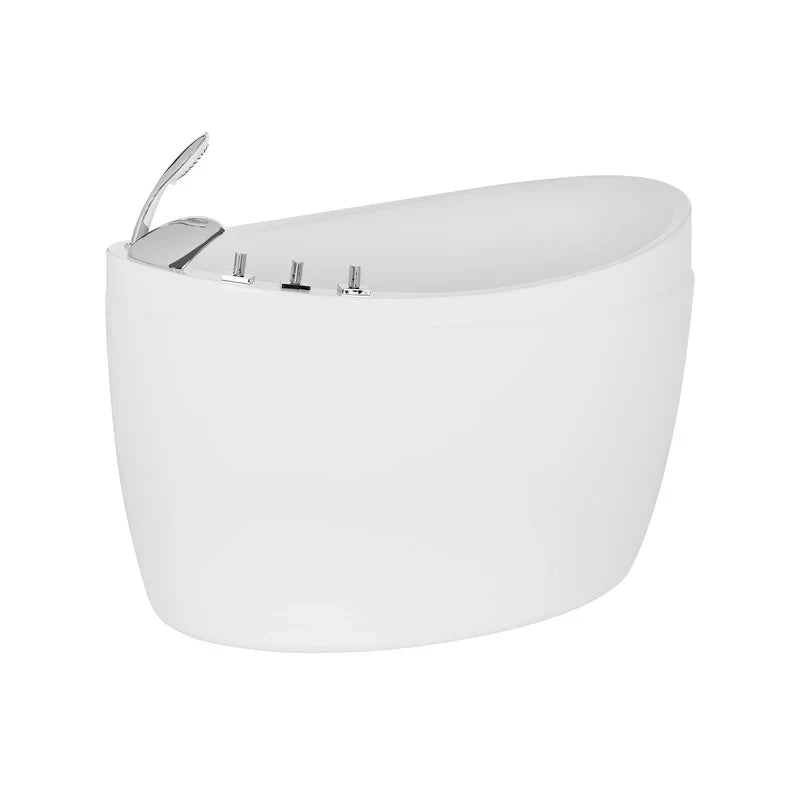 White toilet tank with chrome flush lever and water supply valves