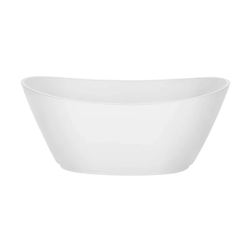 Empava 69" Freestanding Soaking Tub with Center Drain | EMPV-69FT1603 (image 8)