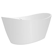 Empava 67" Freestanding Soaking LED Tub with Center Drain | EMPV-67FT1518LED (image 8)