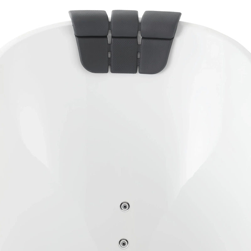Empava 67" Freestanding Whirlpool Bathtub With Reversible Drain | EMPV-67AIS09