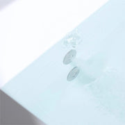 Empava 71" Alcove Whirlpool 2-Person Tub with Left Drain | EMPV-71JT667B (image 6)