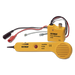 Extech 40180 Tone Generator Amplifier Probe Kit yellow case red black wires flat lay view.