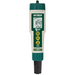 Extech DO600 Waterproof ExStik II Dissolved Oxygen Meter front view digital screen green buttons.