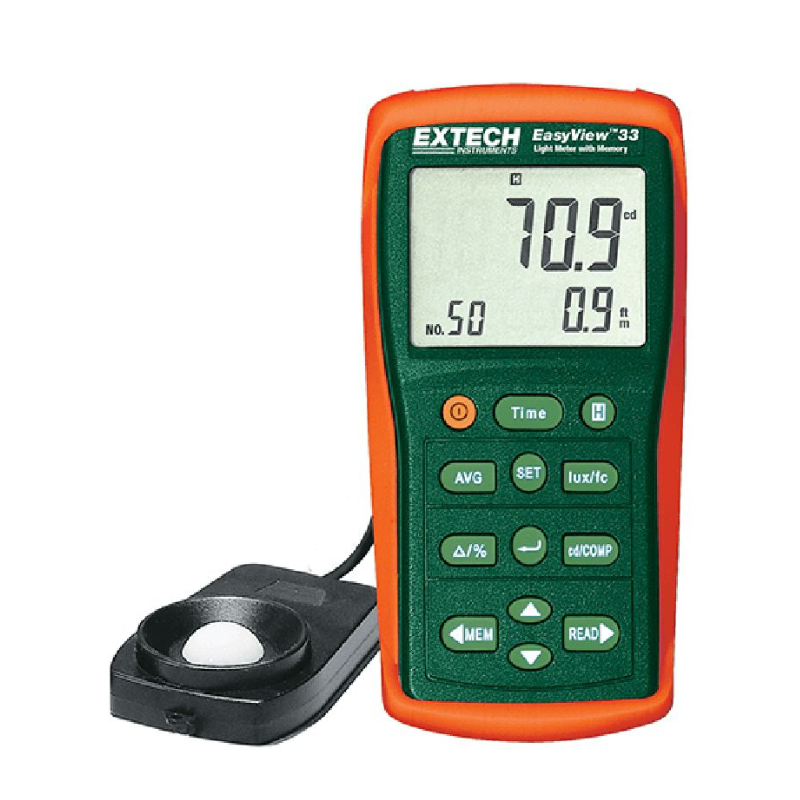 Extech EA33 Light Meter with NIST Calibration (image 2)