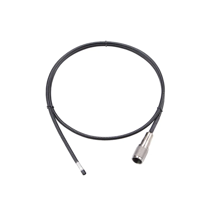 Extech HDV7C 55 HD 1 coiled camera probe metal tip black flex cable.