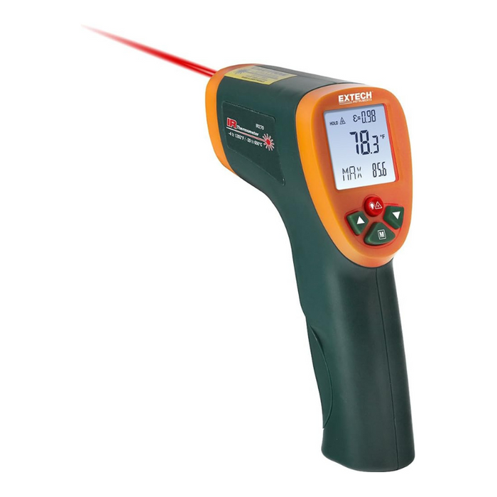 Extech IR270-NIST Color Alert IR Thermometer with Calibration