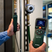 Extech Rh600 Dew Point Meter handheld operation industrial setting dual display.