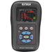 Extech TKG250 front view color display ultrasonic thickness gauge.