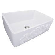 Nantucket Sinks FCFS3020S 30" Farmhouse Fireclay Sink (image 7)