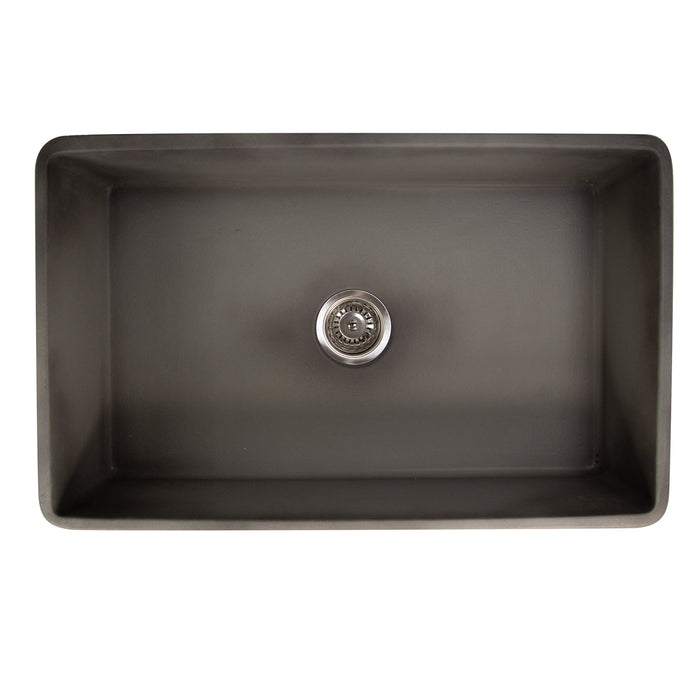 Nantucket Sinks FCFS3020S 30" Farmhouse Fireclay Sink