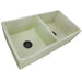 Nantucket Sinks FCFS3318D Double Bowl Farmhouse Fireclay Sink - Parent