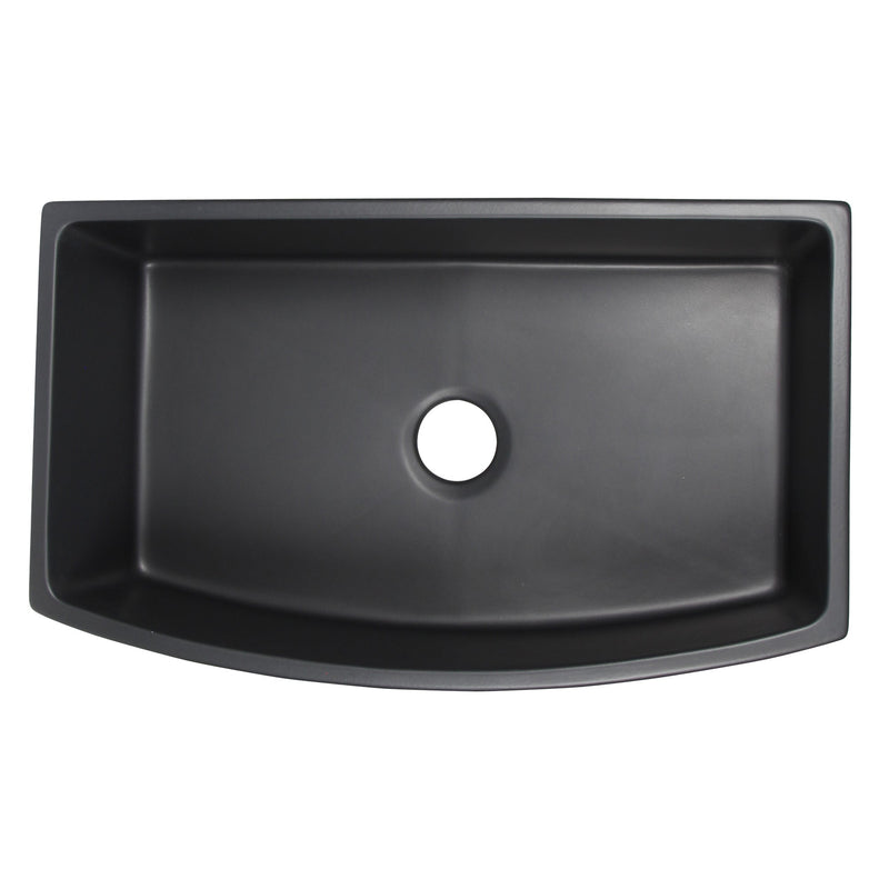 Nantucket Sinks FCFS3320CA 33 Inch Farmhouse Sink with Curved Apron - Parent