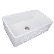 Nantucket Sinks FCFS3320S 33" Farmhouse Fireclay Sink (image 7)