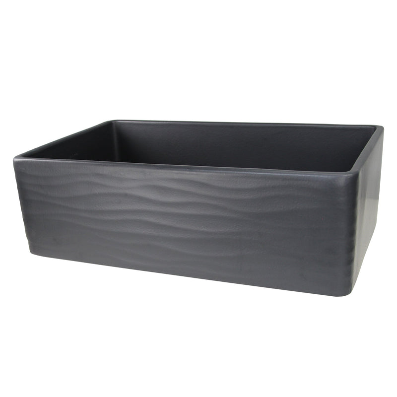 Nantucket Sinks FCFS3320S 33" Farmhouse Fireclay Sink