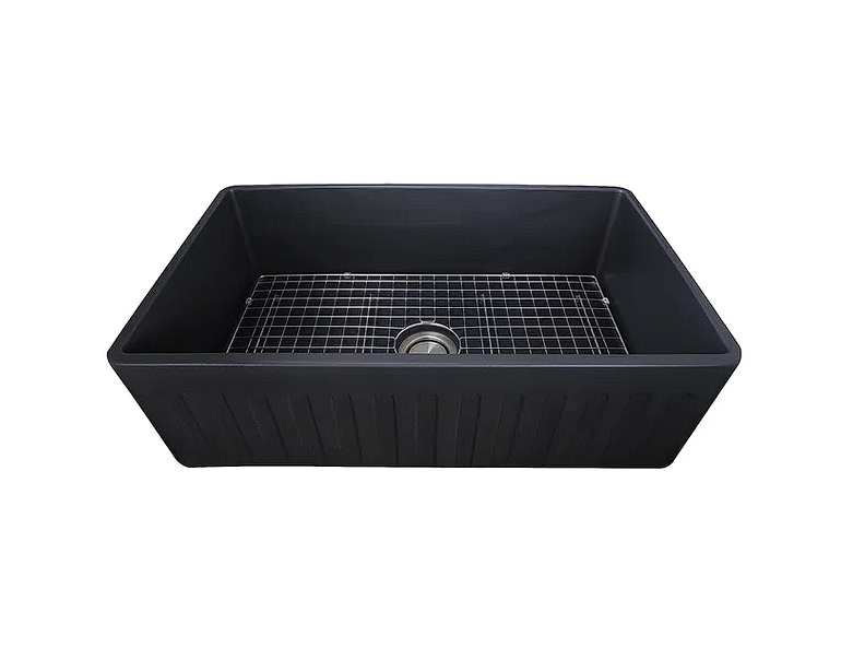 Nantucket Sinks FCFS3320S 33" Farmhouse Fireclay Sink