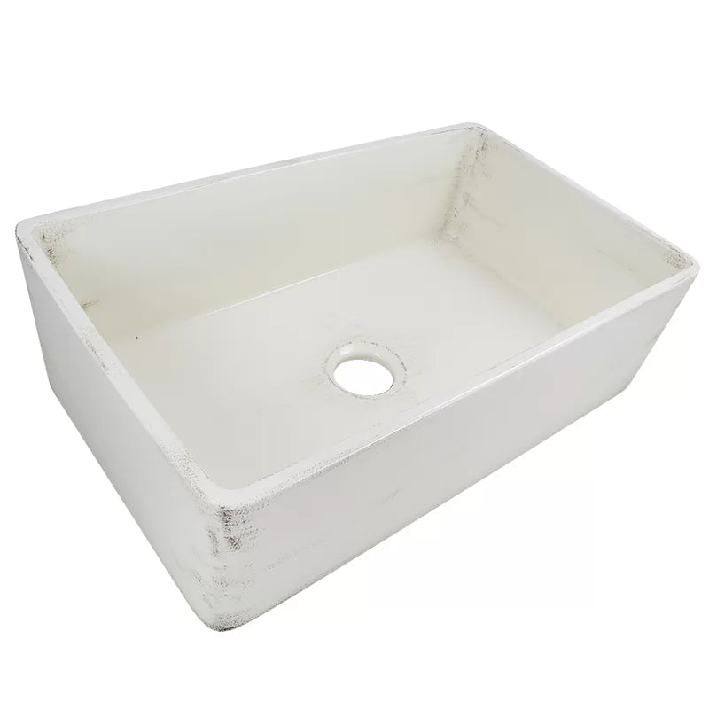 Nantucket Sinks FCFS3320S 33" Farmhouse Fireclay Sink (image 5)