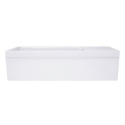 Nantucket Sinks FCFS36-DB 36" Italian Farmhouse Fireclay Sink with Built-In Drainboard (image 5)