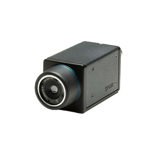 FLIR A35SC 60Hz 320x256 Thermal Camera Benchtop Test Kit angled view black metal housing visible flir logo.