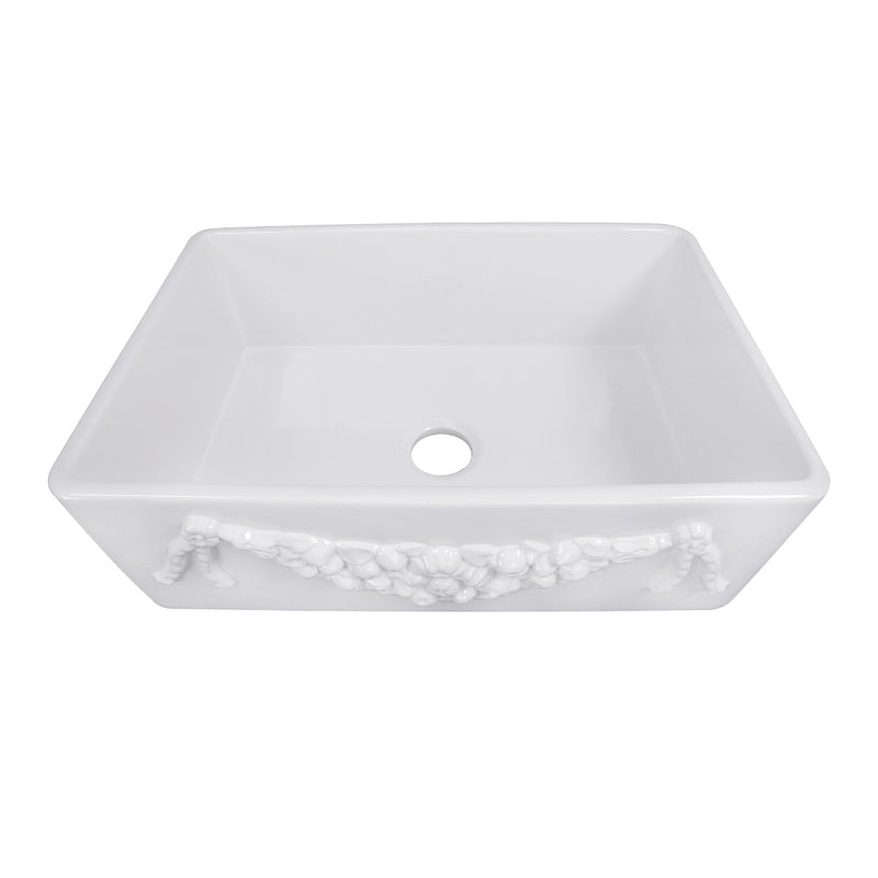 Nantucket Sinks Garland-30W 30.25" Italian Farmhouse Sink (image 3)