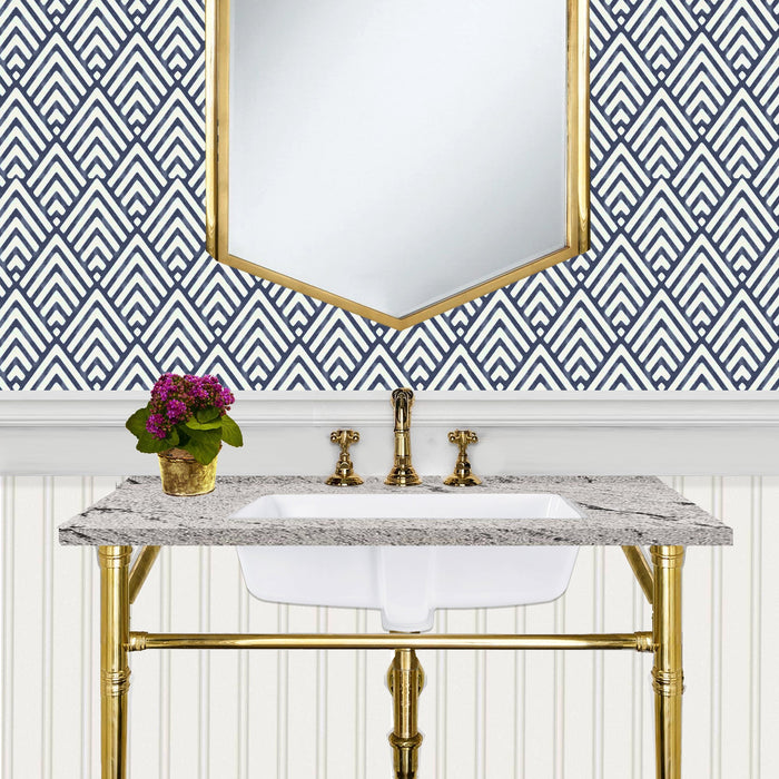 Nantucket Sinks GB-17x13-W 17" x 13" Glazed Bottom Undermount GB-17x13-W Rectangle Ceramic Sink In White