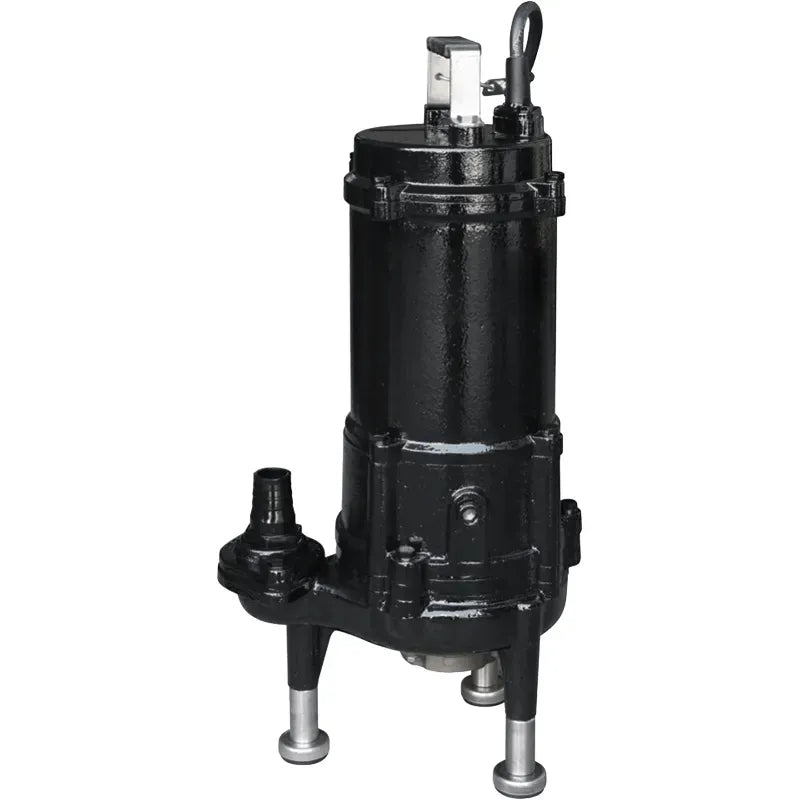 Grinder Pump GD 30 30T black submersible industrial design.