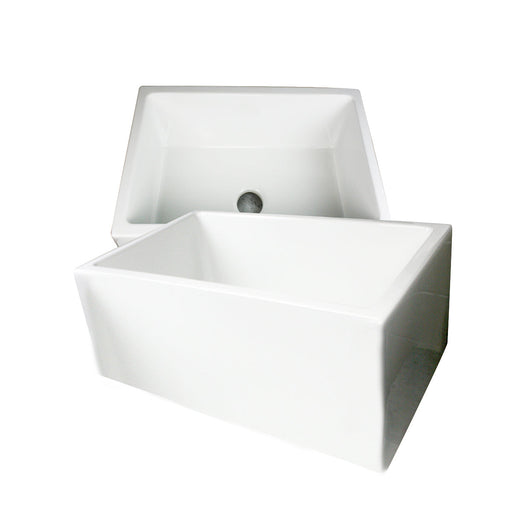 Nantucket Sinks Hyannis-24 24" Farmhouse Apron Fireclay Sink