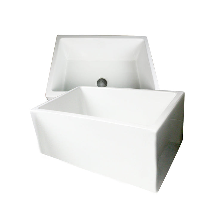 Nantucket Sinks Hyannis-24 24" Farmhouse Apron Fireclay Sink