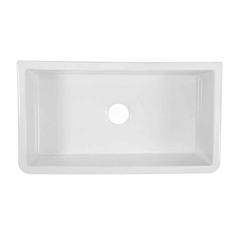 Nantucket Sinks Harwich-33 33" Italian Farmhouse Fireclay Sink Harwich-33 (image 2)
