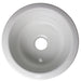 Nantucket Sinks Hyannis-18 18 inch Fireclay Round Bar-Prep Sink