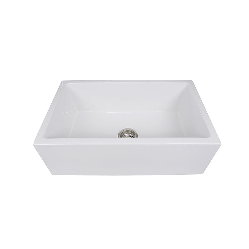 Nantucket Sinks Hyannis-30 30" Farmhouse Italian Fireclay Sink (image 2)