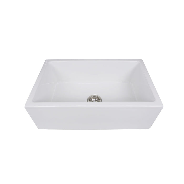 Nantucket Sinks Hyannis-30 30" Farmhouse Italian Fireclay Sink